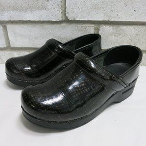 Dansko Patent Leather Clogs Professional Nurse Dress Footwear Work Shoes Sz 36
